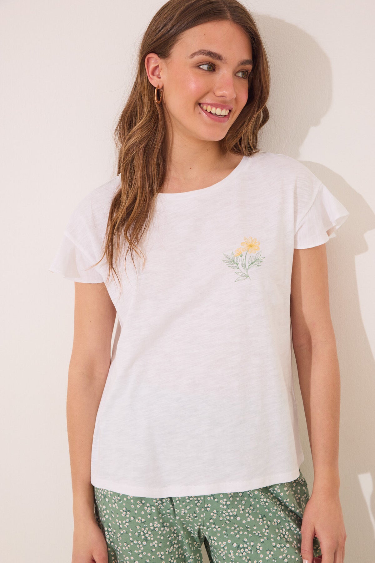 Women Secret Classic Cotton Capri Pyjamas