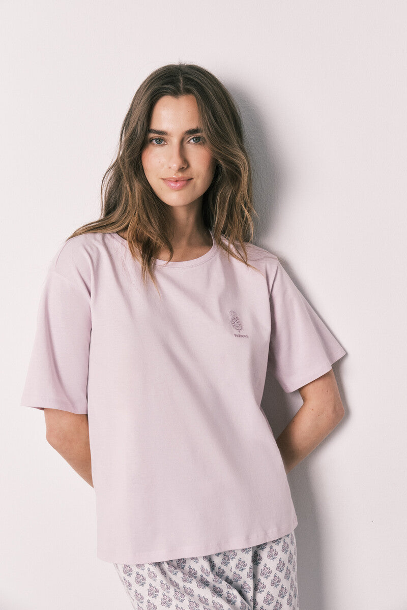 Women Secret 100% cotton stamp print pyjamas