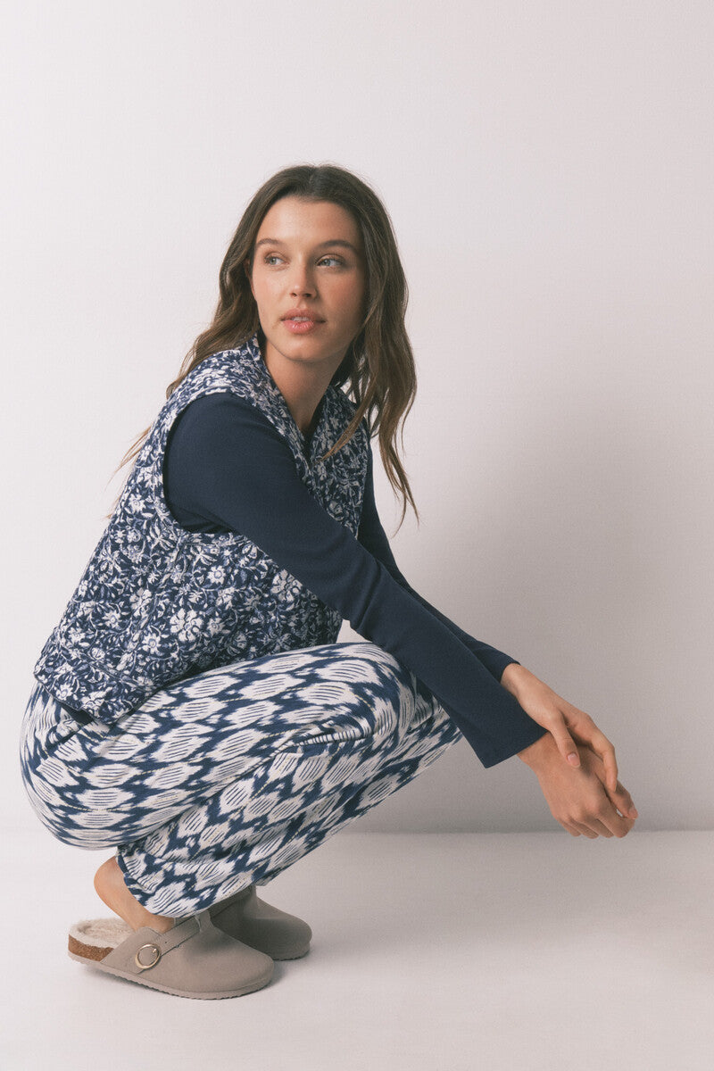 Women Secret Boho print long pants