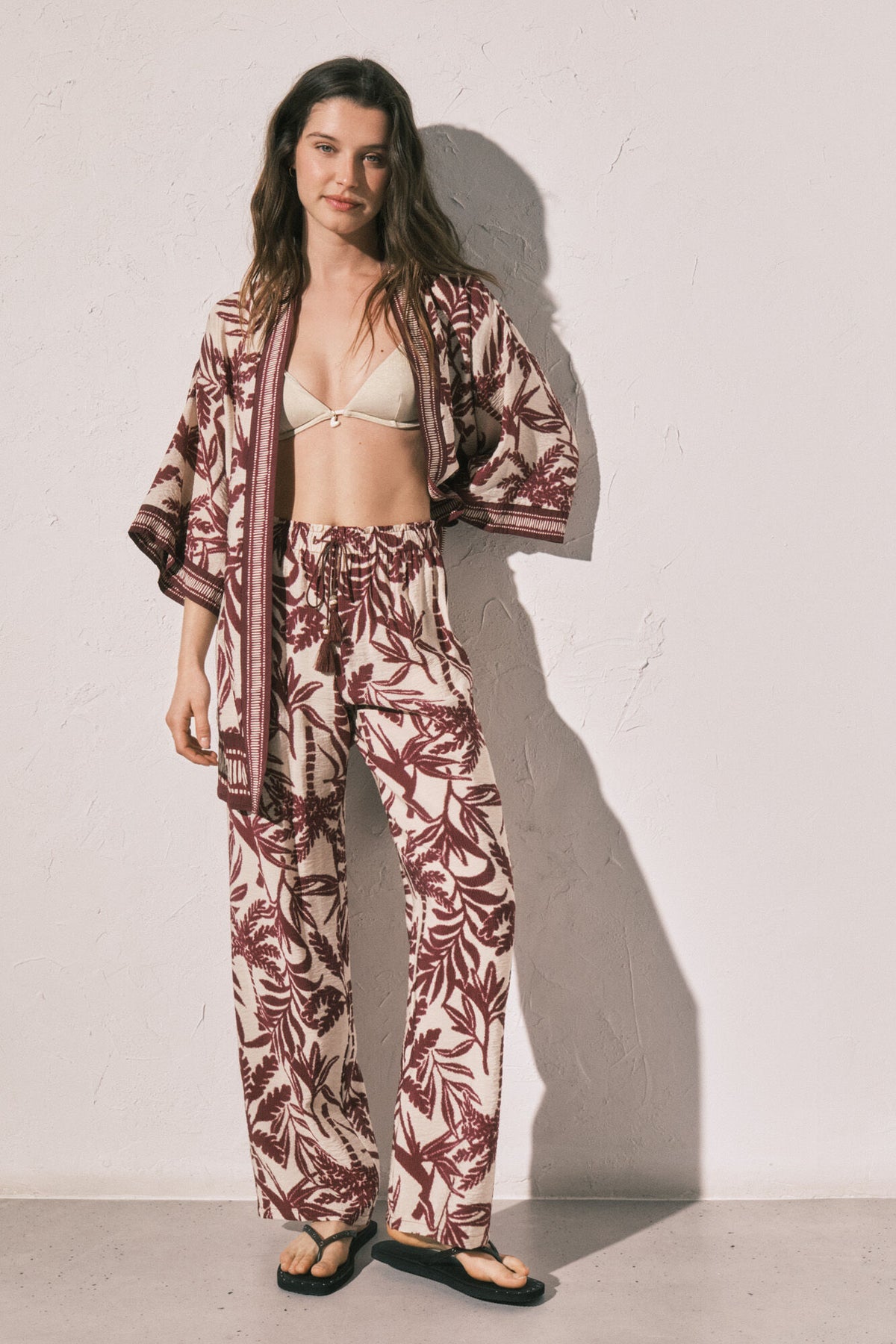 Women Secret Printed Long Trousers