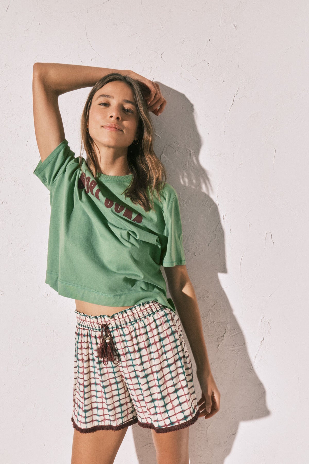 Women Secret Plaid Pyjama Shorts