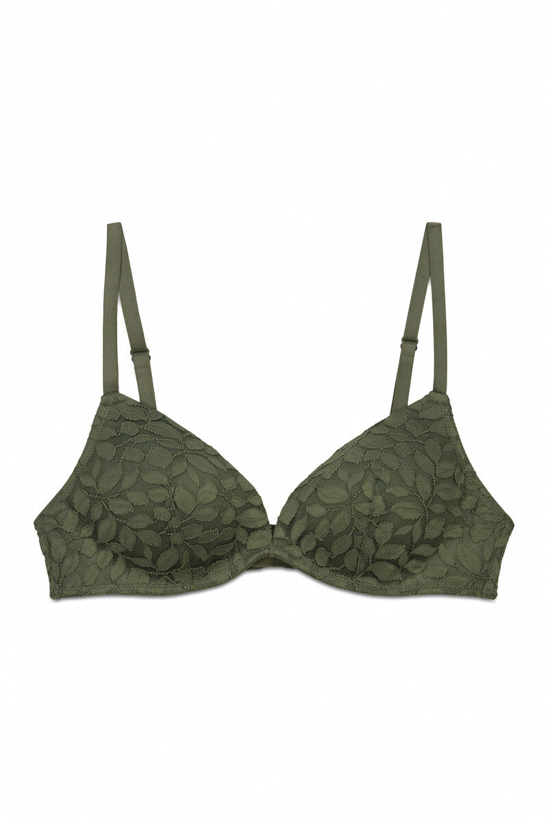 Women Secret CHARMING padded lace triangle bra