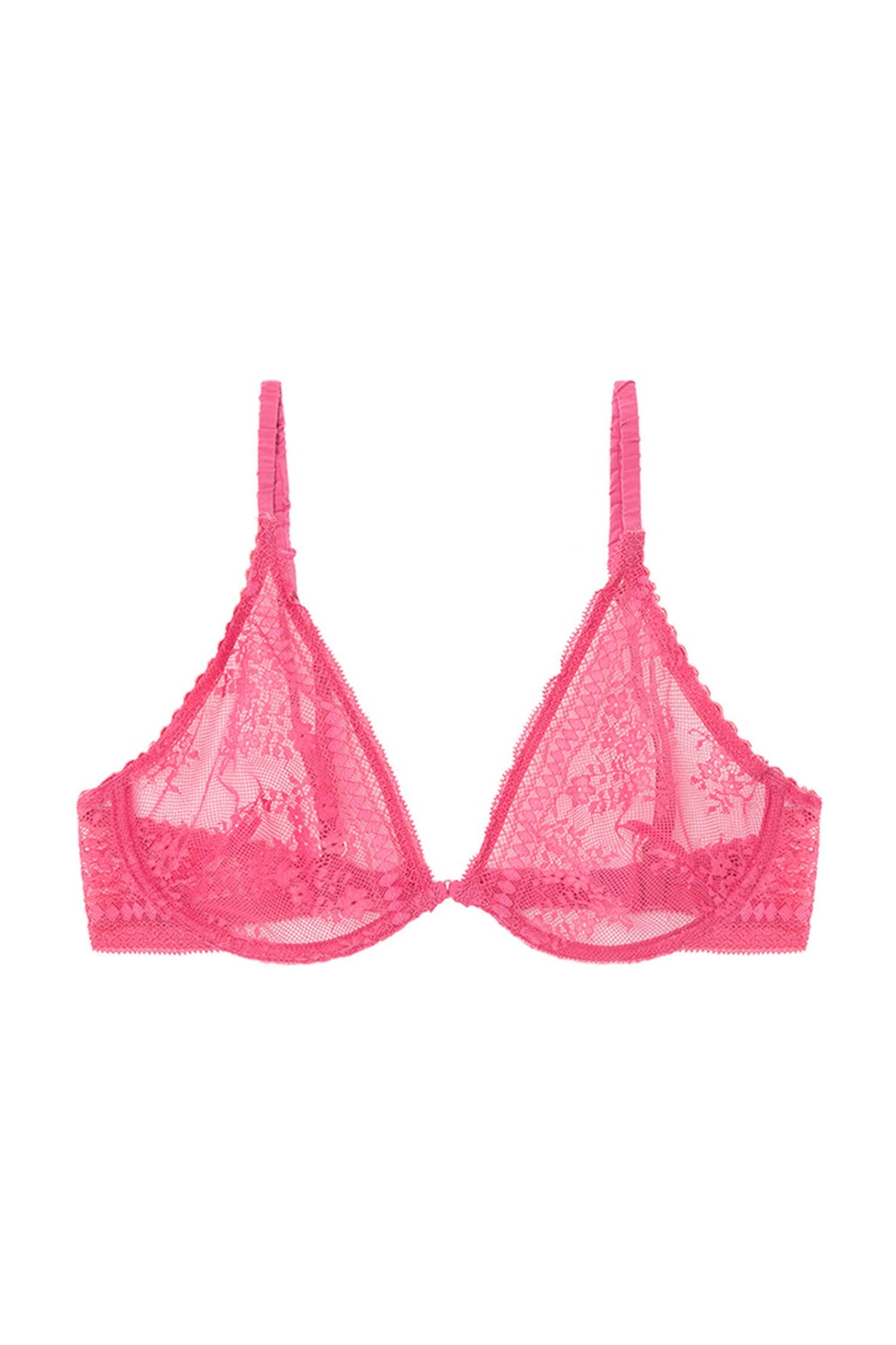 Women Secret Lace Padded Halter Bra