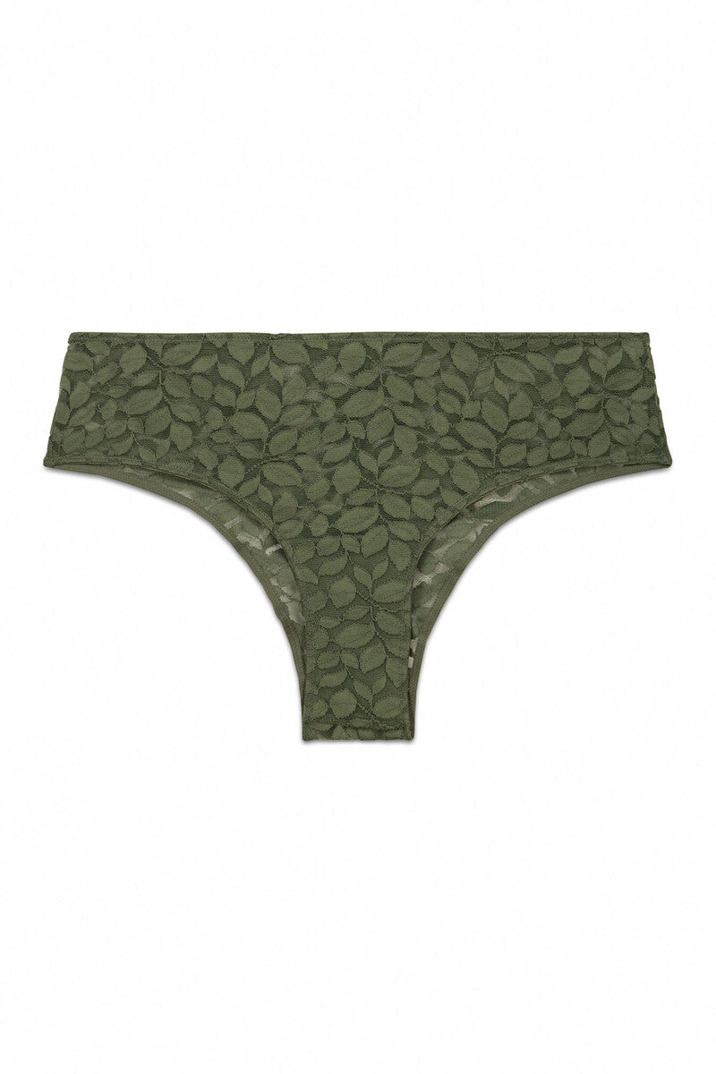 Women Secret lace wide Brazilian panty