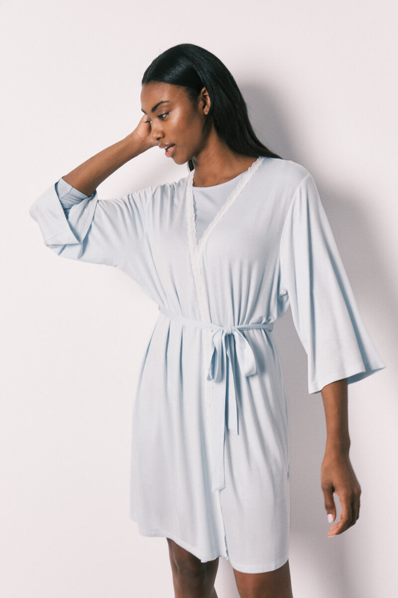 Women Secret Soft-touch viscose midi robe
