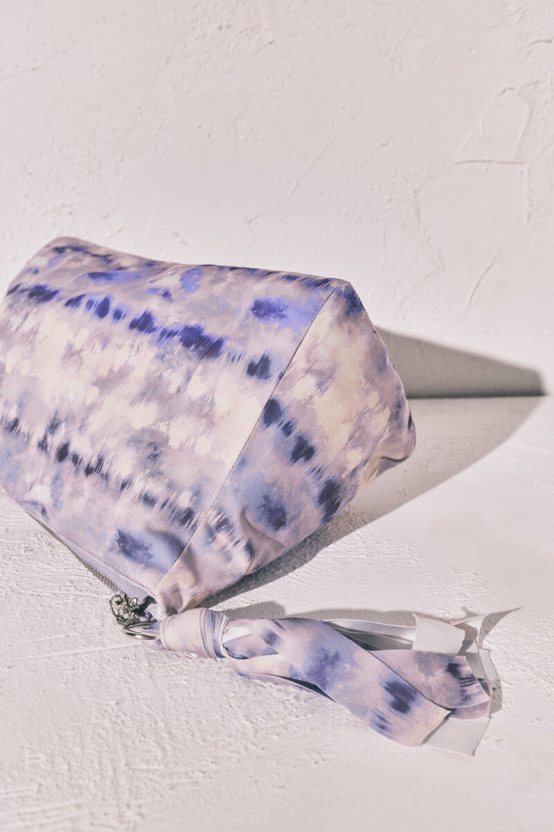 Women Secret Waterproof swimsuit/bikini bag Tie Dye lilac