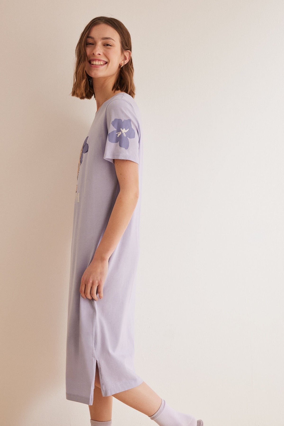 Women Secret Garfield Long Nightgown