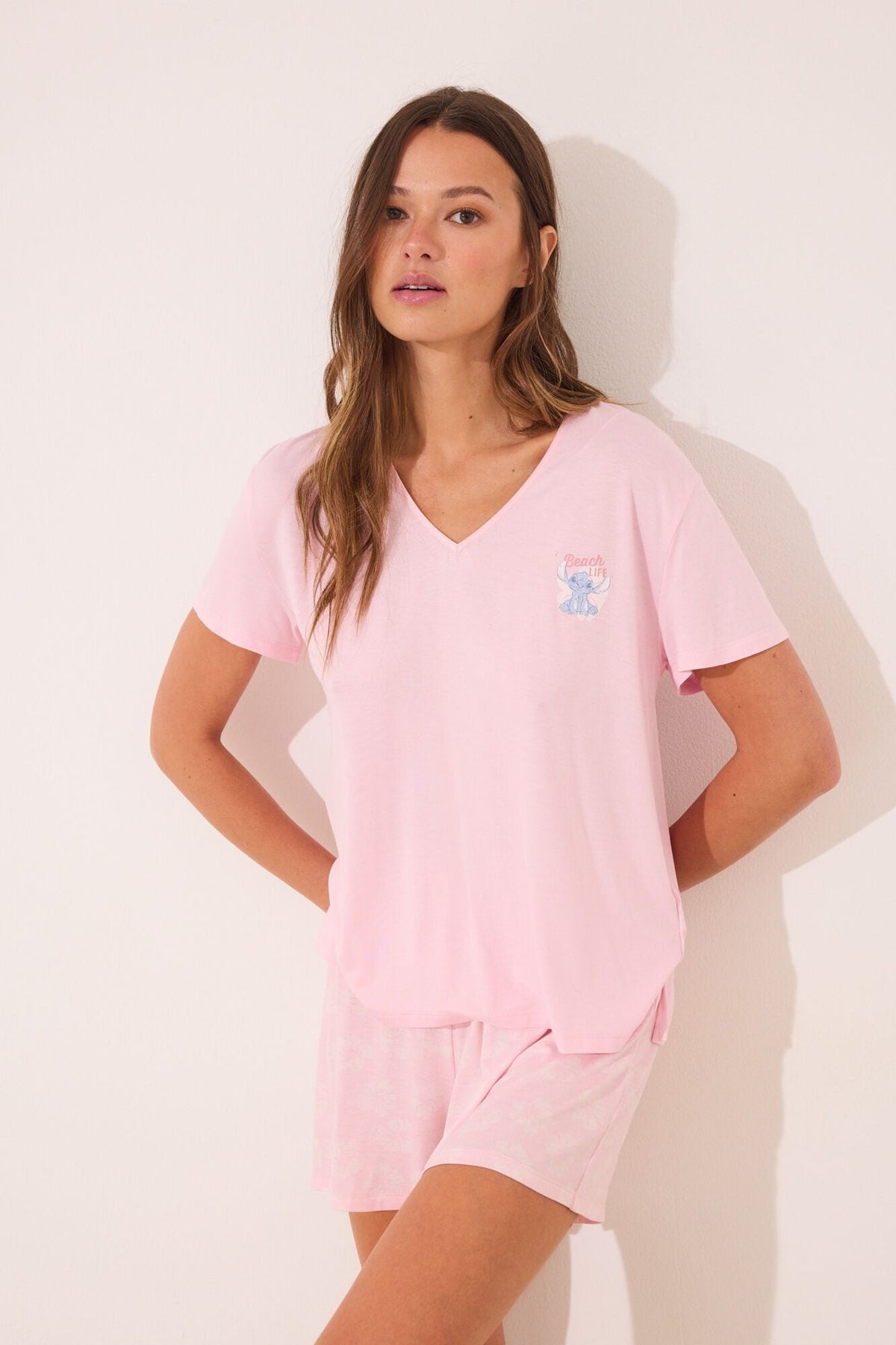 Women Secret SHORT SLEEVES SHORT PANT PYJAMA