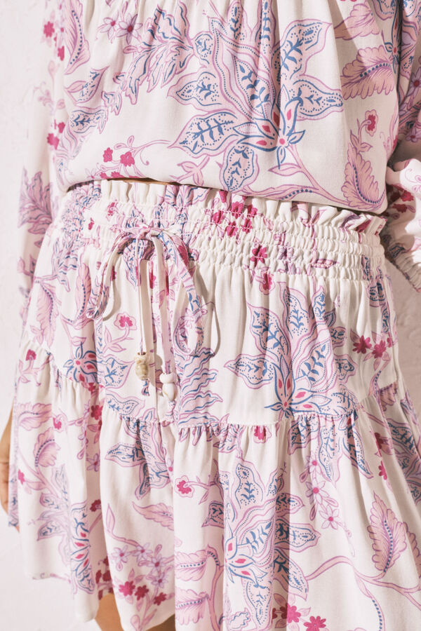 Women Secret Printed skirt and camisole set