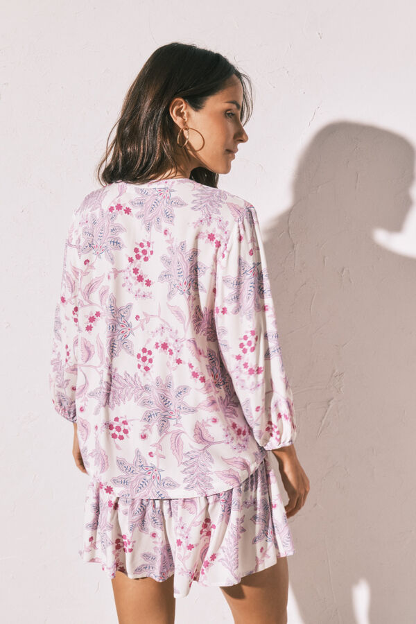 Women Secret Printed skirt and camisole set