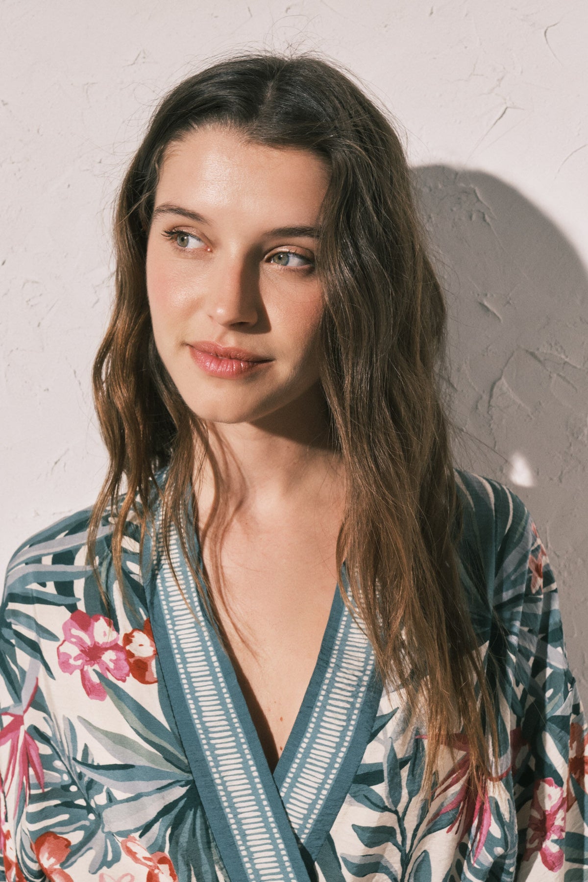 Women Secret Printed Kimono