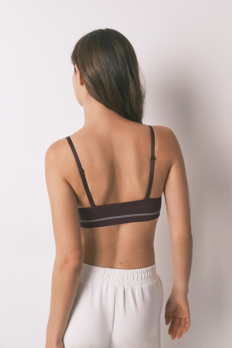 Women Secret NATURAL seamless triangle top