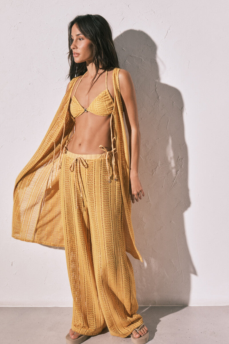 Women Secret Multicolor crochet long pants