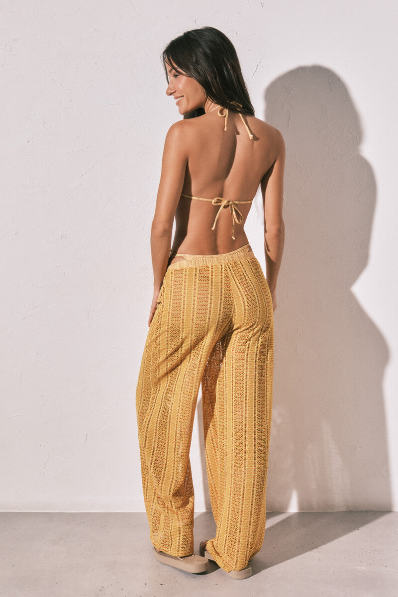Women Secret Multicolor crochet long pants