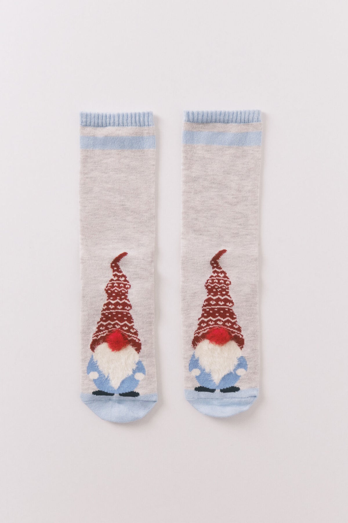 Women Secret Gnome Print Long Socks