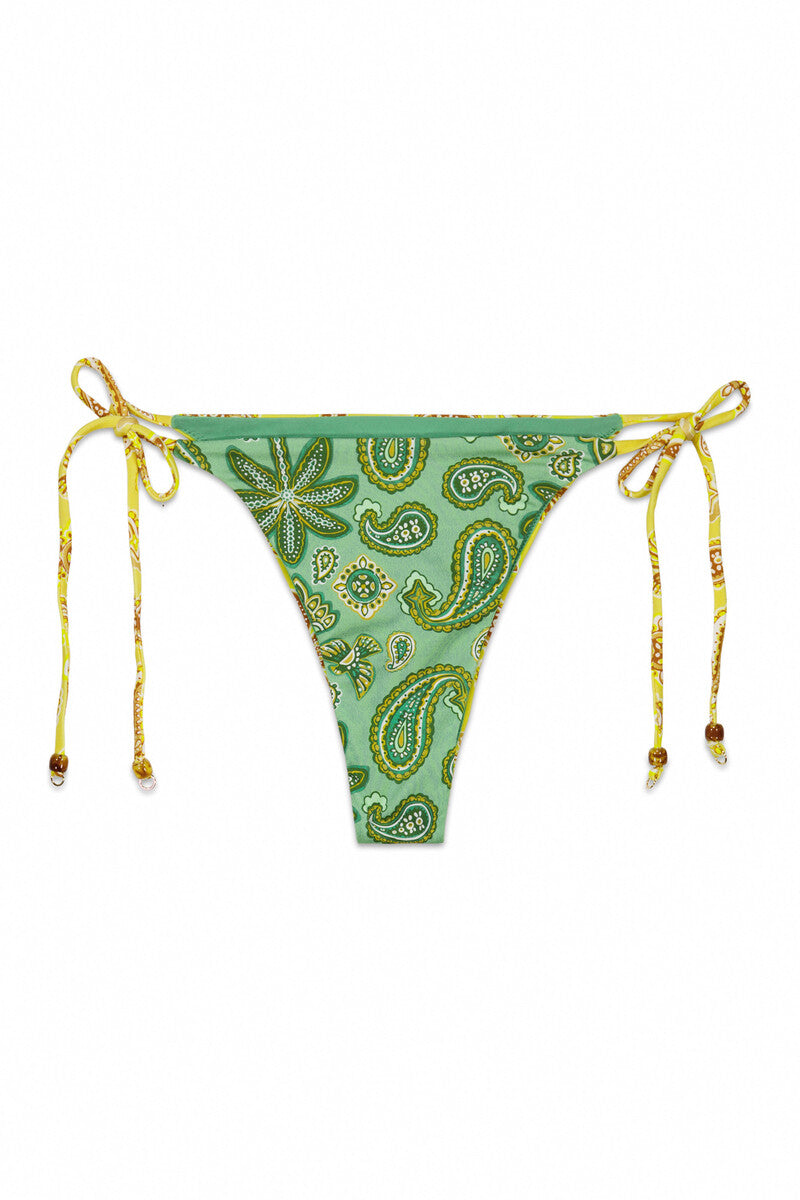 Women Secret print Brazilian bikini bottoms