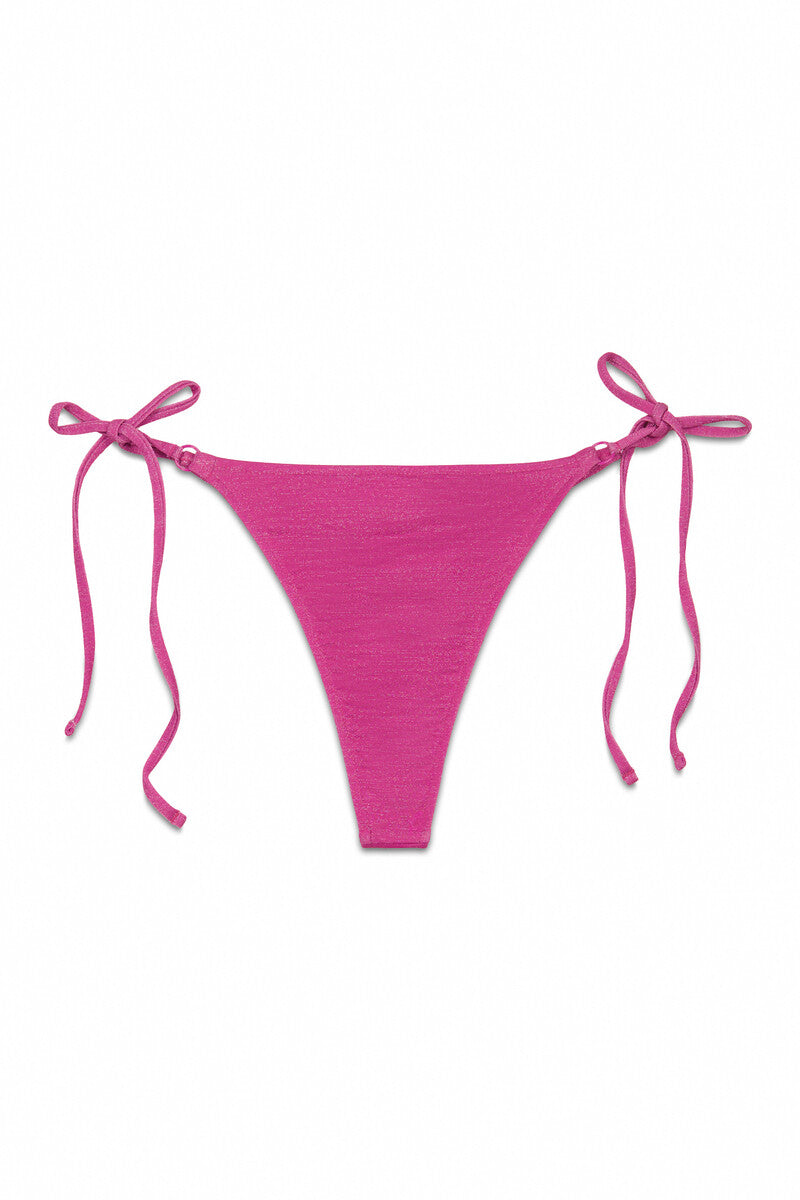 Women Secret shimmer string thong bikini bottoms