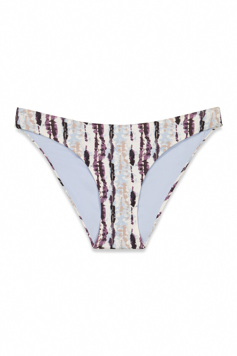 Women Secret Brown classic tie dye print bikini bottoms