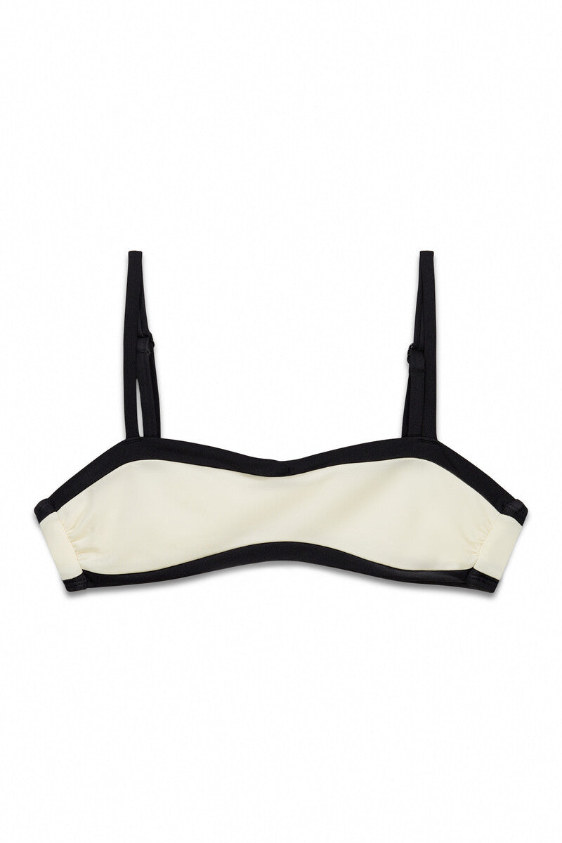 Women Secret block horizontal bikini top
