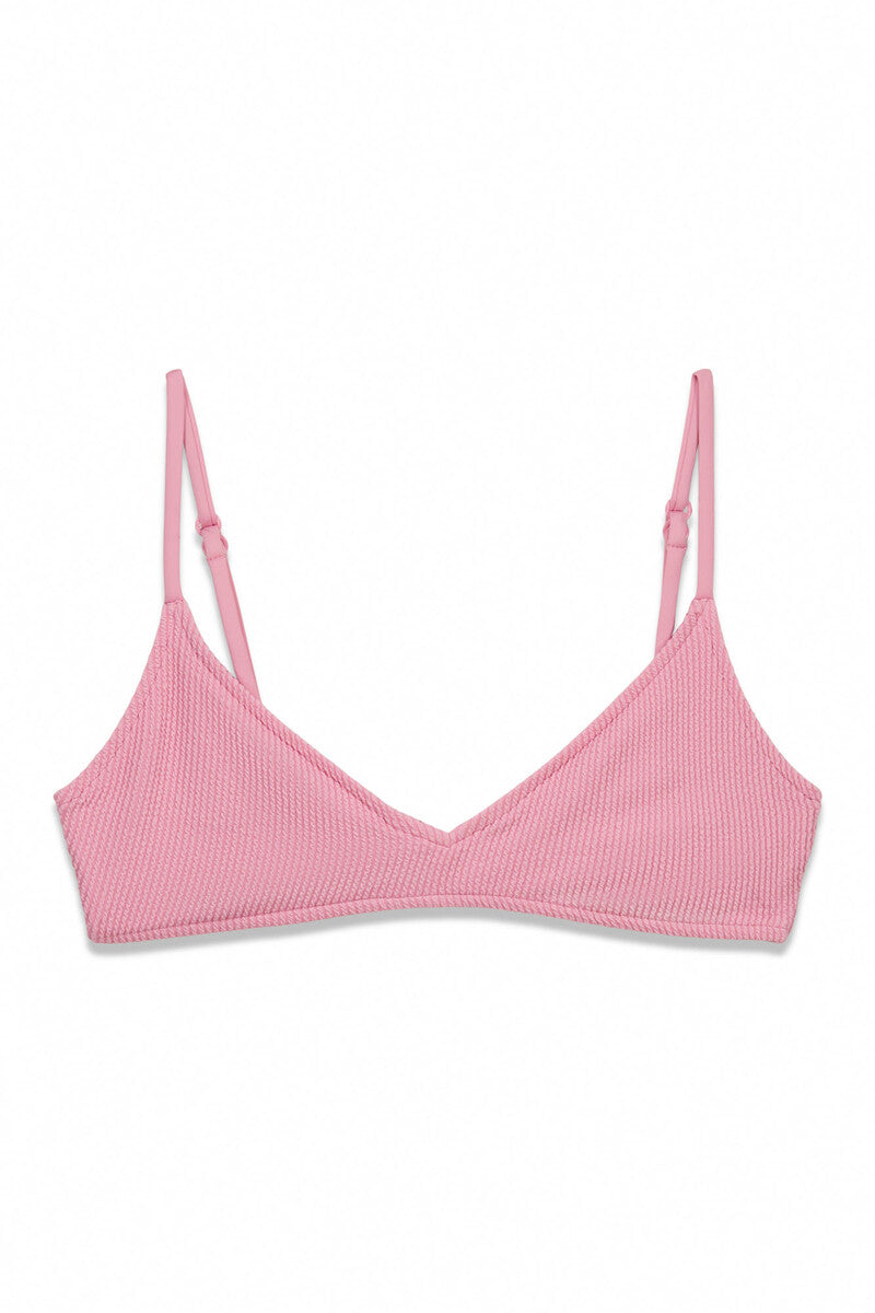 Women Secret crinkle texture triangle bikini top