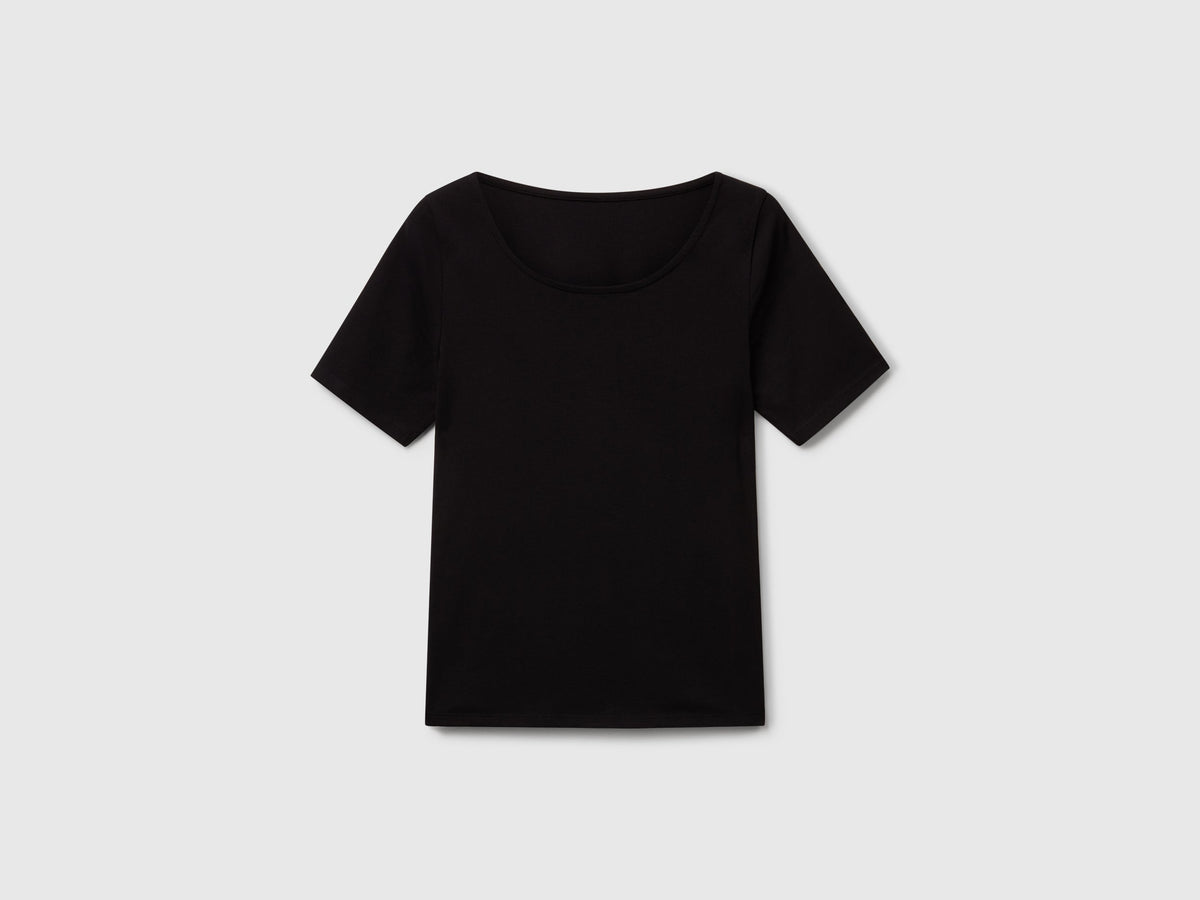 Benetton Slim fit reversible t-shirt