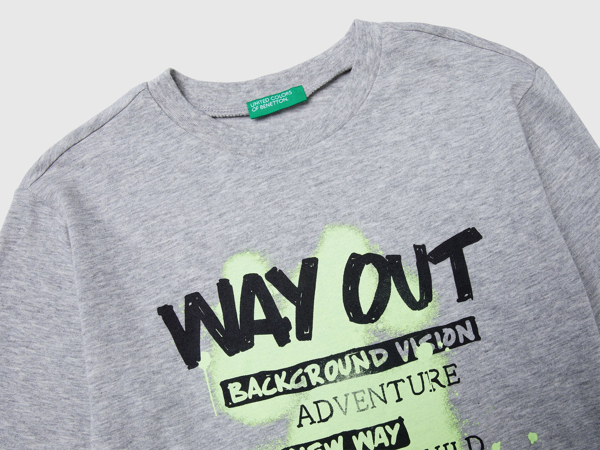 Benetton T-shirt with print