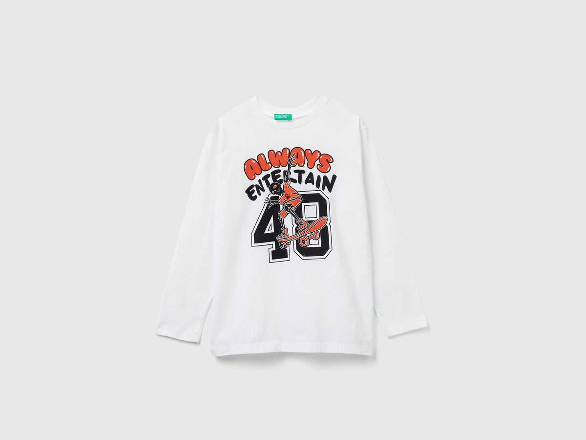 Benetton T-shirt with print