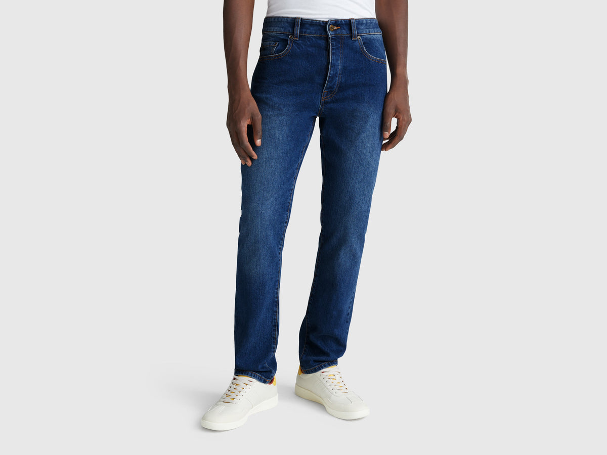 Benetton Five pocket slim fit jeans