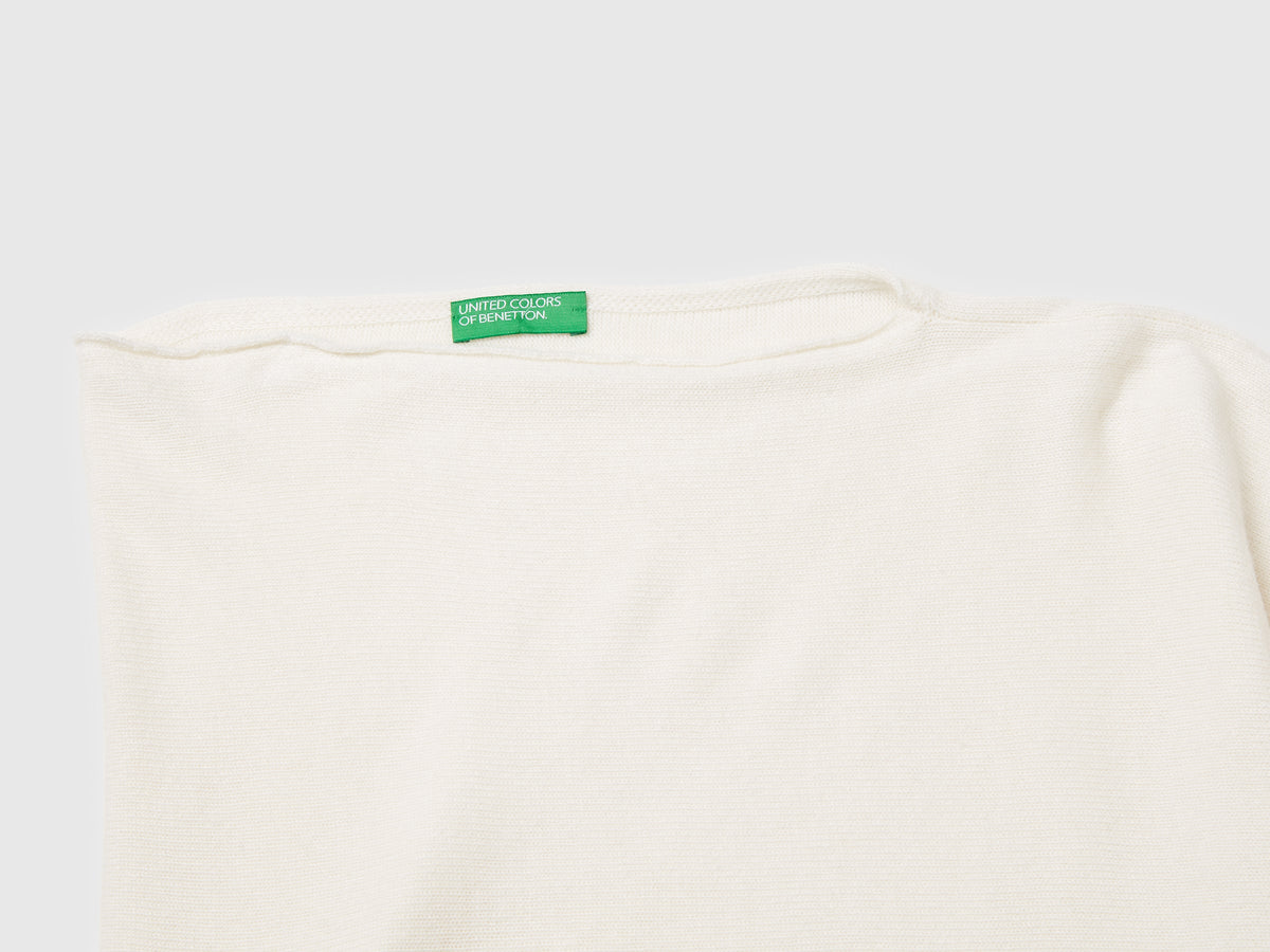 Benetton Cashmere blend poncho