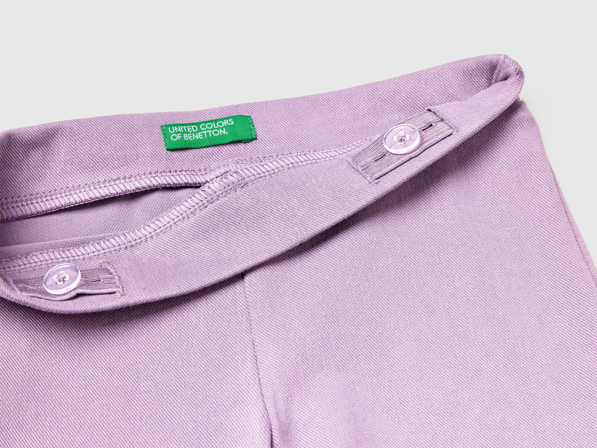 Benetton Stretch cotton trousers