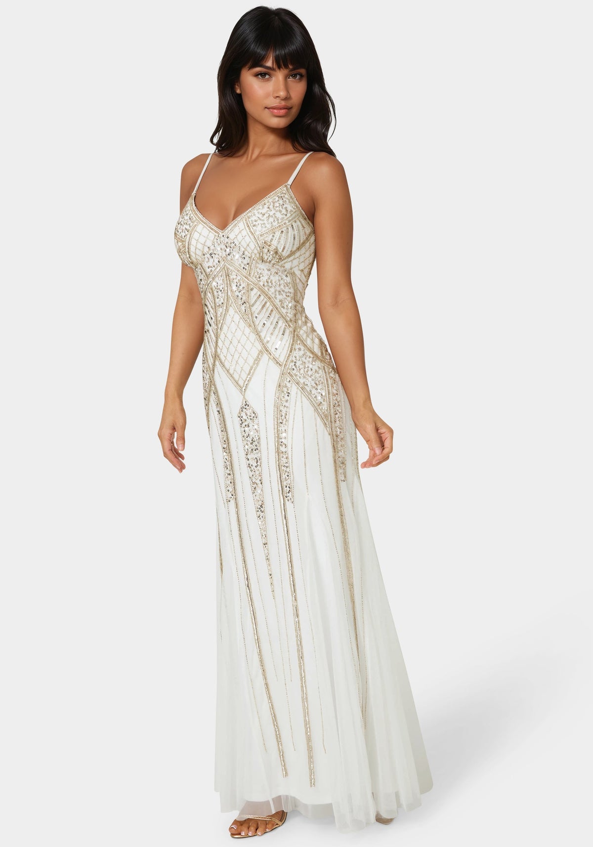 Bebe Beaded Gown