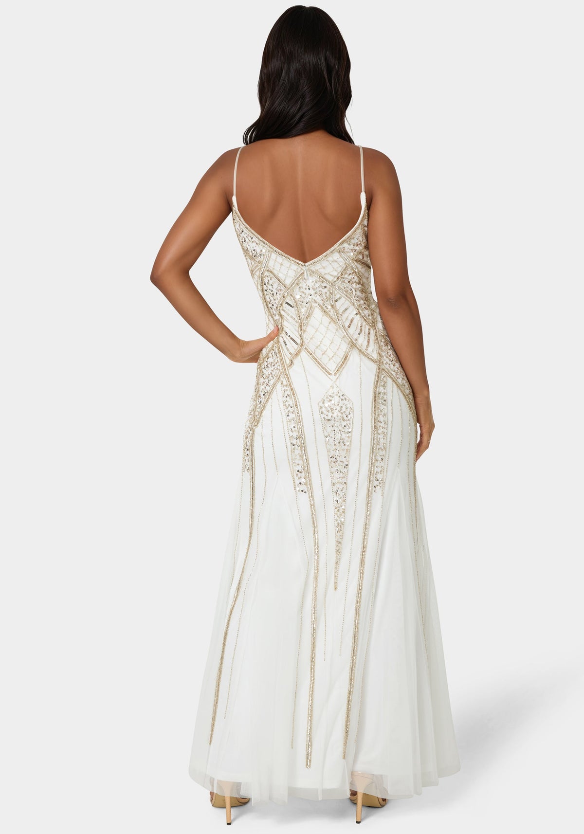 Bebe Beaded Gown