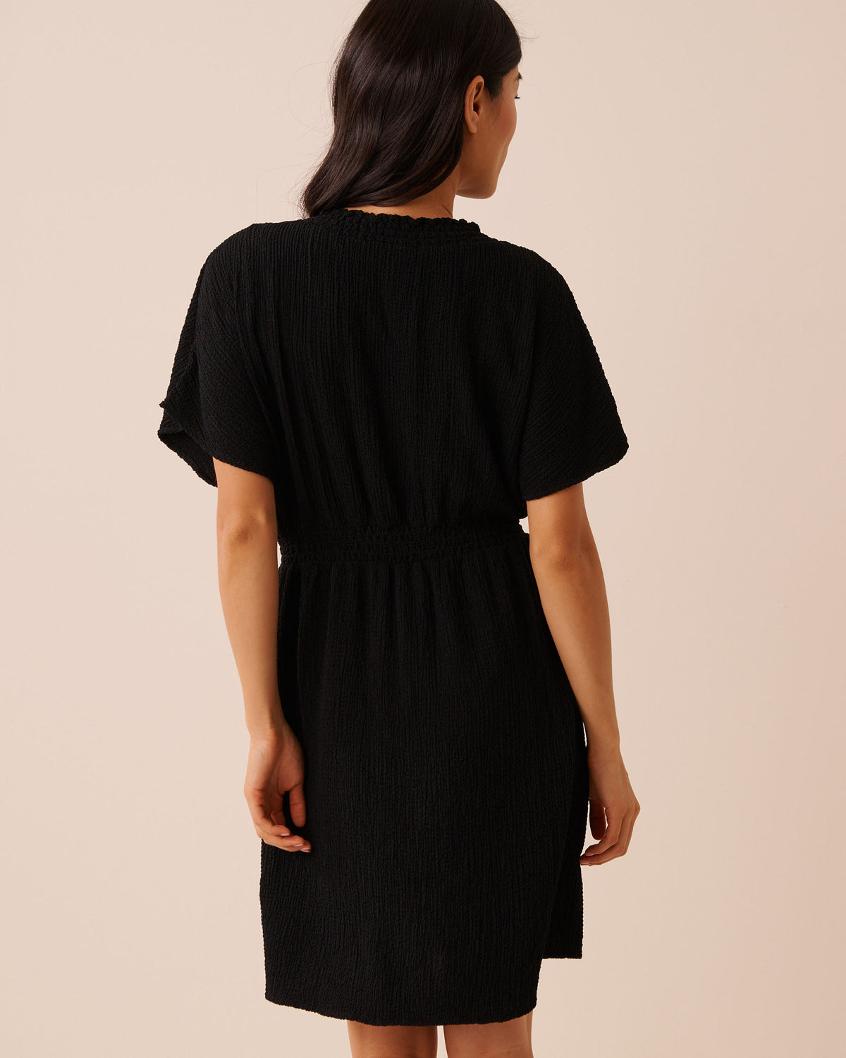La vie en Rose Short Crinkle Dress
