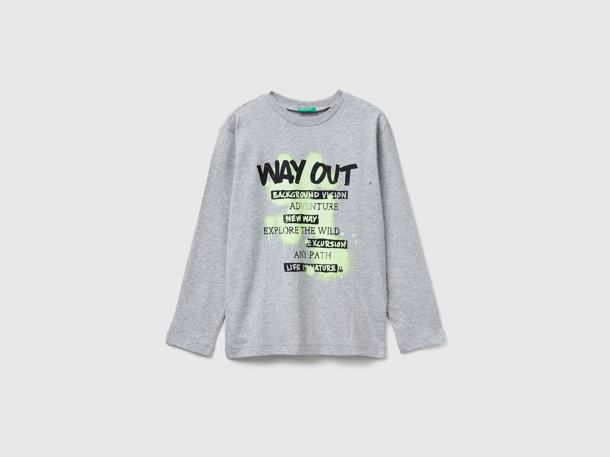 Benetton T-shirt with print