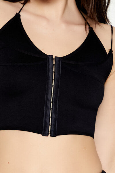 Forever 21 Seamless Halter Cropped Cami