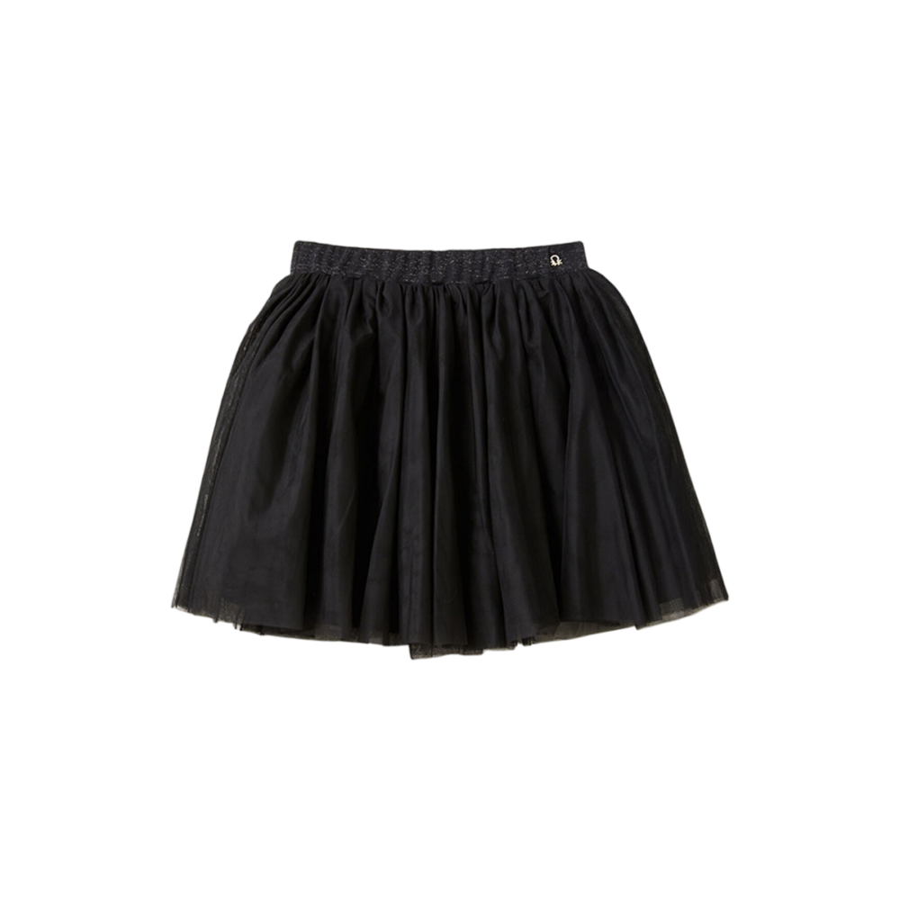 Benetton-Tulle Skirt-Black-10-11 Years