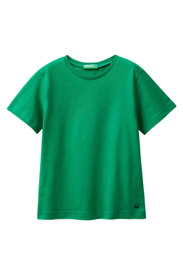 Benetton-Basic TShirt-Green-2-3 Years