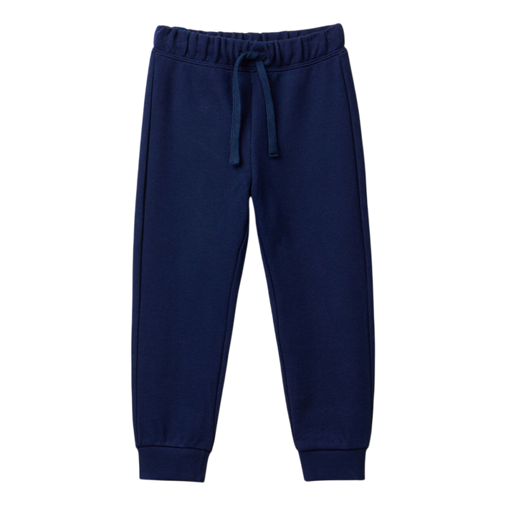 Benetton-Regular Fit Sweat Jogger-Navy Blue-3-4 Years