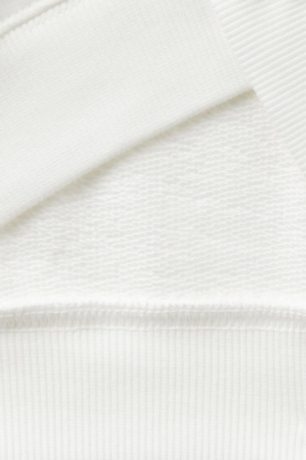 Benetton-Glittery Logo Long Sleeve Sweater-White-10-11 Years