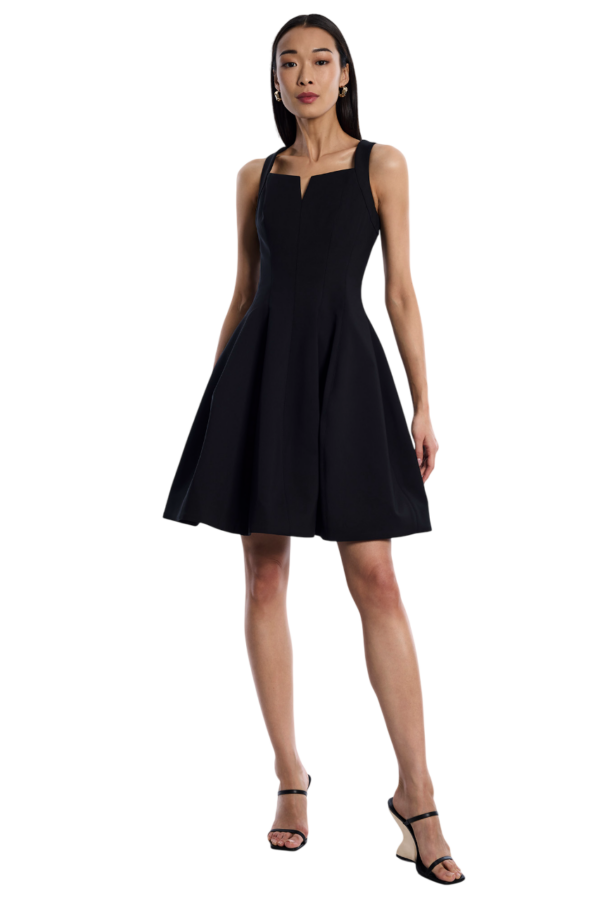 BCBGMAXAZARIA-Tulip Dress-Black-38