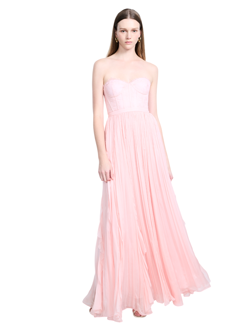 79114214-9196-1-Photoroom BCBGMAXAZARIA-Lace Bodice Chiffon Rufle Gown-Pink-38