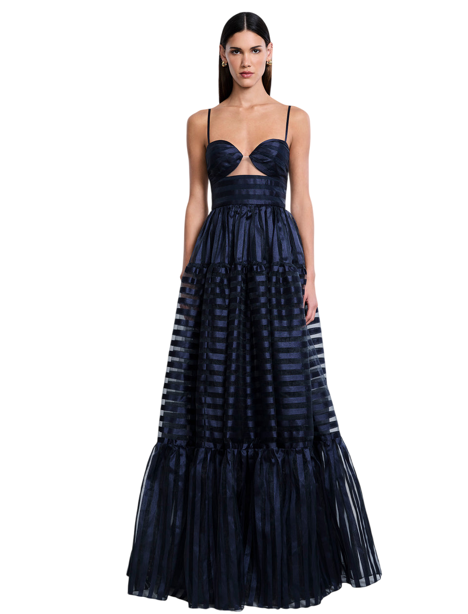 79114656-9197-0-Photoroom BCBGMAXAZARIA-Stripe Organza Gown-Navy Blue-38
