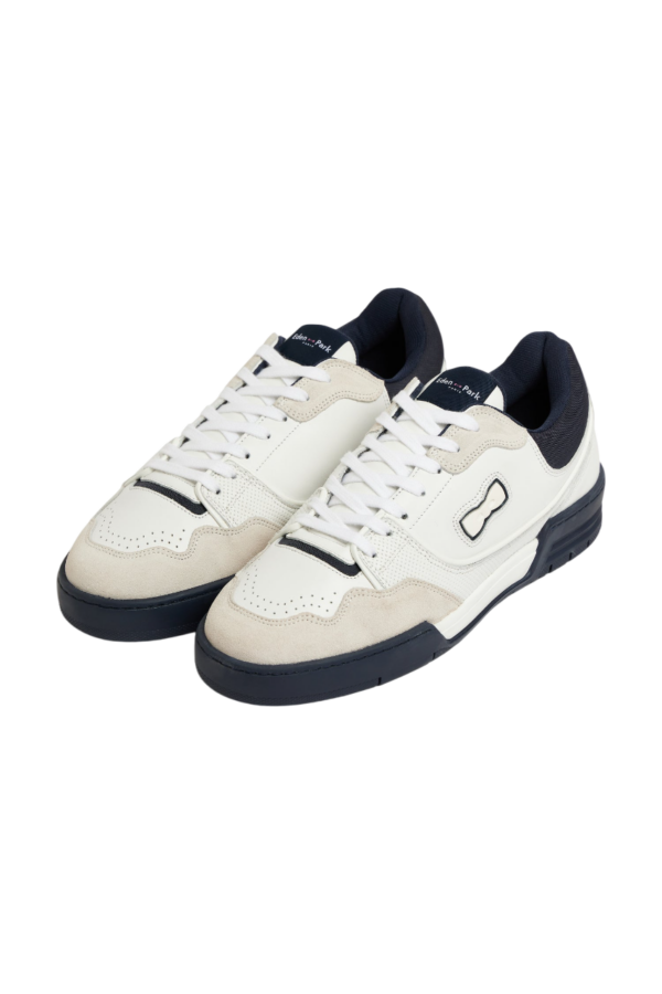 Eden Park-Ep10 Sneakers In Leather-Navy Blue-45
