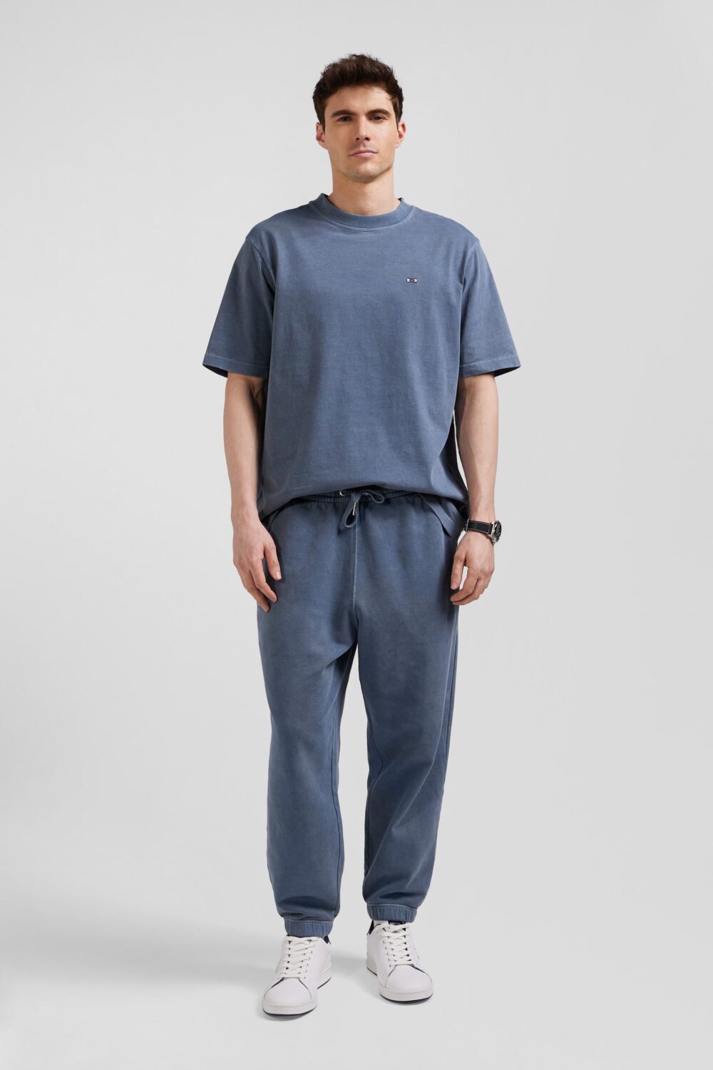 Eden Park-Jogging Pants In Overdyed Fleece