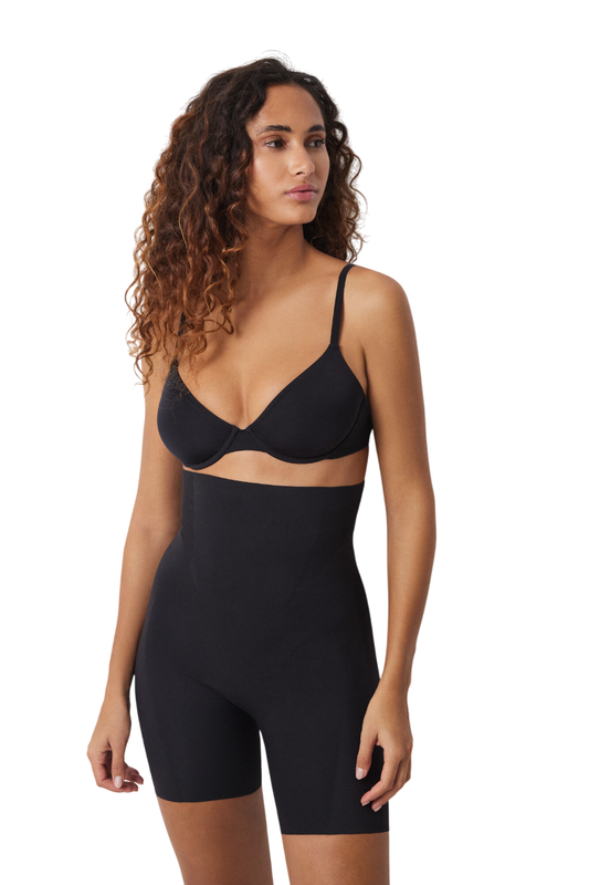 P-518279901-D1-Photoroom Women Secret-High Waist Shapewear Shorts-Black-XL