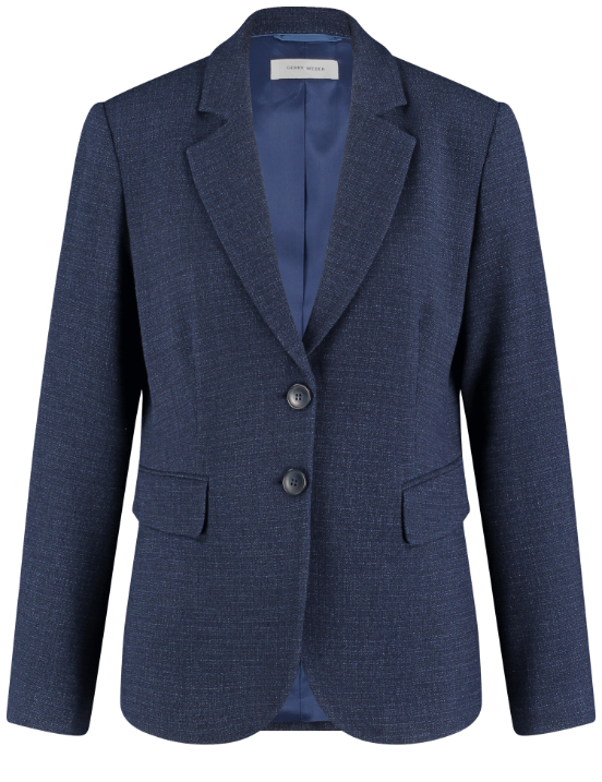 Gerry Weber-Gerry Weber Womens Blazer long sleeve Blue-Blue-48