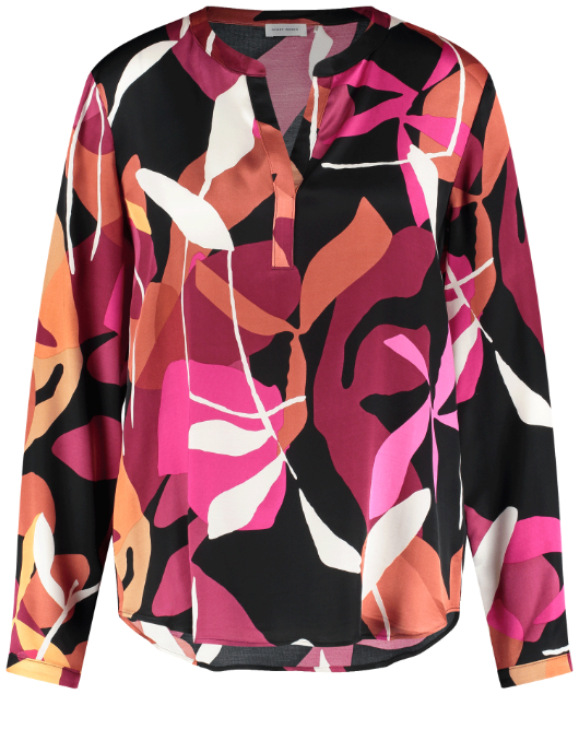 Gerry Weber-Gerry Weber Womens Blouse 1/1 sleeve Multicolour-Multicolour-48
