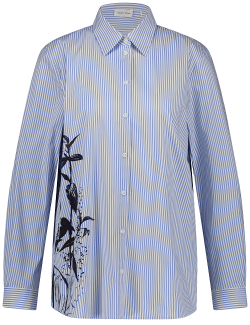 Gerry Weber-Gerry Weber Womens Blouse 1/1 sleeve Blue-Blue-48