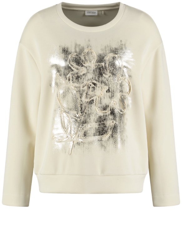 Gerry Weber-Gerry Weber Womens T-Shirt 1/1 sleeve Beige-Beige-48