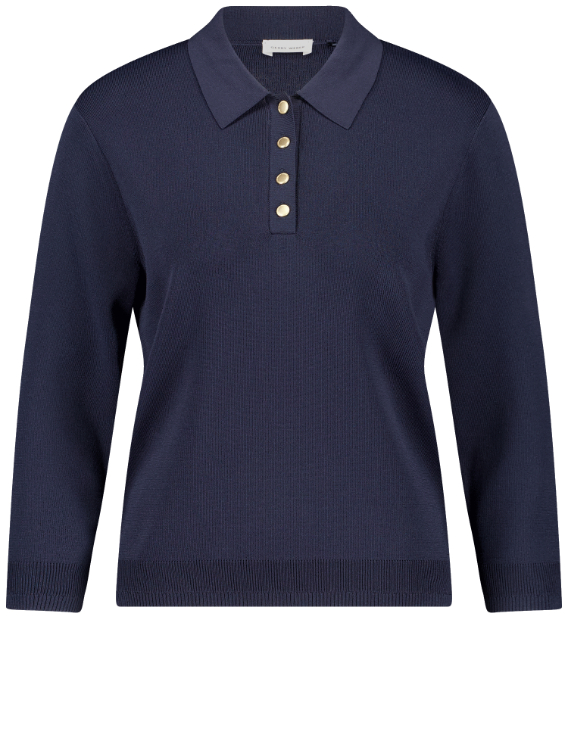 1_1_2252_3_190002_57004_80393_01 Gerry Weber-Gerry Weber Womens Pullover 3/4 sleeve Blue-Blue-48